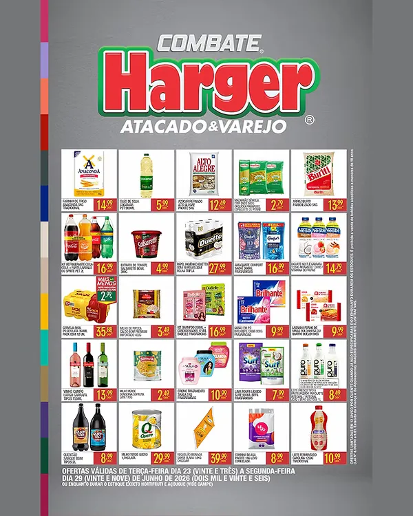 Ofertas do Harger Atacado & Varejo